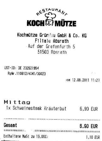 emsd Hffner Kochmtze Restaurant